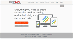 Desktop Screenshot of implecode.com